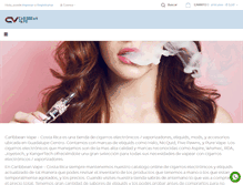 Tablet Screenshot of caribbeanvape.com